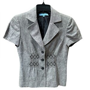 ANTONIO MELANI Short Sleeve Tailored Jacket